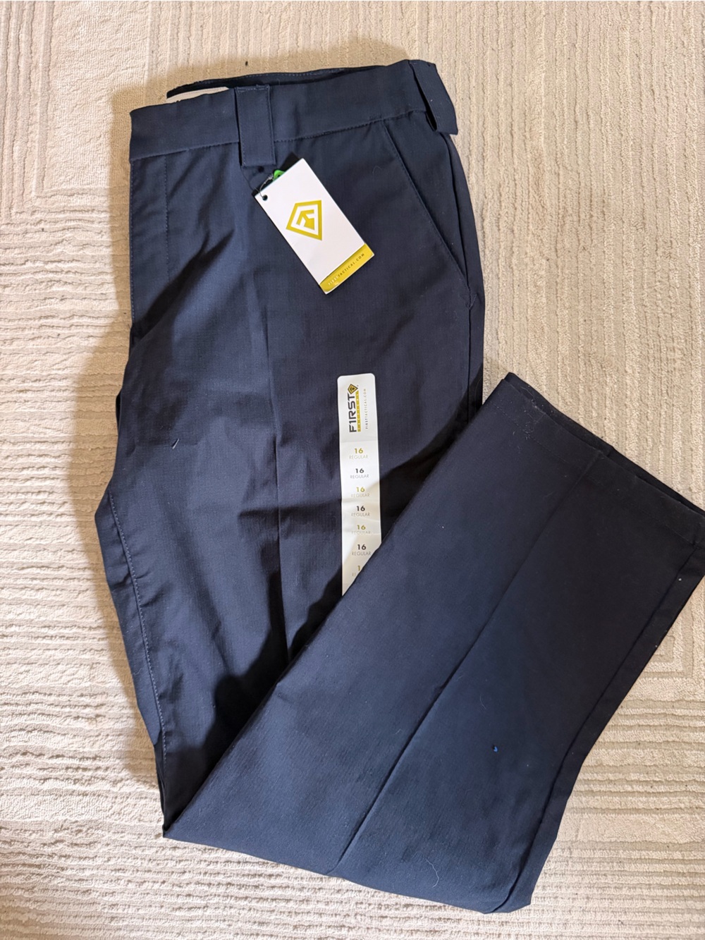 First Tactical V2 Pro Duty Pant Police Pant Navy 16 Regular Permenant Crease